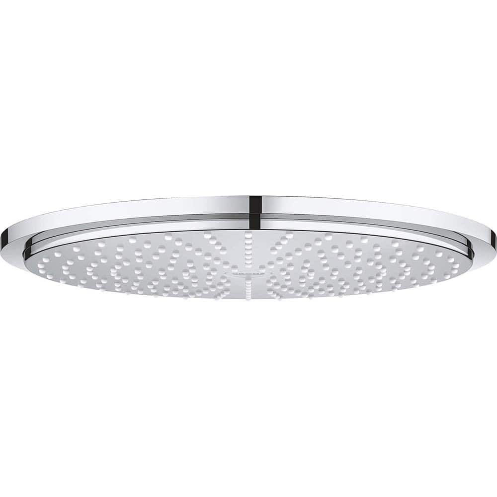 Grohe - Shower Heads & Accessories; Type: Shower Head ; Material: Metal ; GPM: 1.75 ; Face Diameter: 12.25 (Inch); Finish/Coating: Polished Chrome ; Settings: Spray, Pulse, Combination Pulse-Massage - Exact Tooling