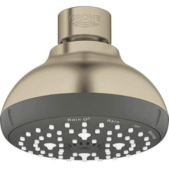 Grohe - Shower Heads & Accessories; Type: Shower Head ; Material: Metal ; GPM: 1.75 ; Face Diameter: 4 (Inch); Finish/Coating: Brushed; Nickel ; Settings: Spray, Pulse, Combination Pulse-Massage - Exact Tooling
