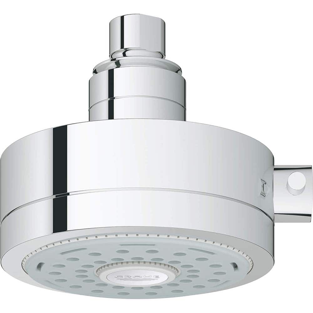 Grohe - Shower Heads & Accessories; Type: Shower Head ; Material: Metal ; GPM: 2.50 ; Face Diameter: 5 (Inch); Finish/Coating: Polished Chrome ; Settings: Spray, Pulse, Combination Pulse-Massage - Exact Tooling