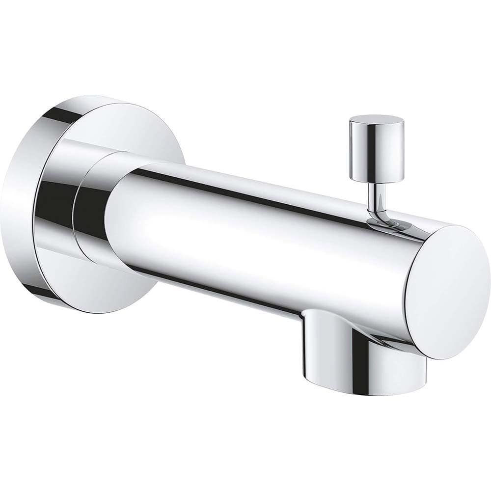 Grohe - Shower Heads & Accessories; Type: Tub Spout ; Material: Metal ; GPM: 2.50 ; Face Diameter: 6.75 (Inch); Finish/Coating: Chrome ; Settings: Spray, Pulse, Combination Pulse-Massage - Exact Tooling