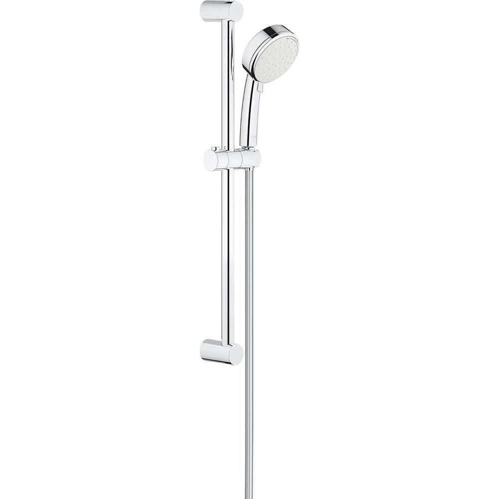 Grohe - Shower Heads & Accessories; Type: Hand Shower ; Material: Metal ; GPM: 1.50 ; Face Diameter: 4 (Inch); Finish/Coating: Polished Chrome ; Settings: Spray, Pulse, Combination Pulse-Massage - Exact Tooling