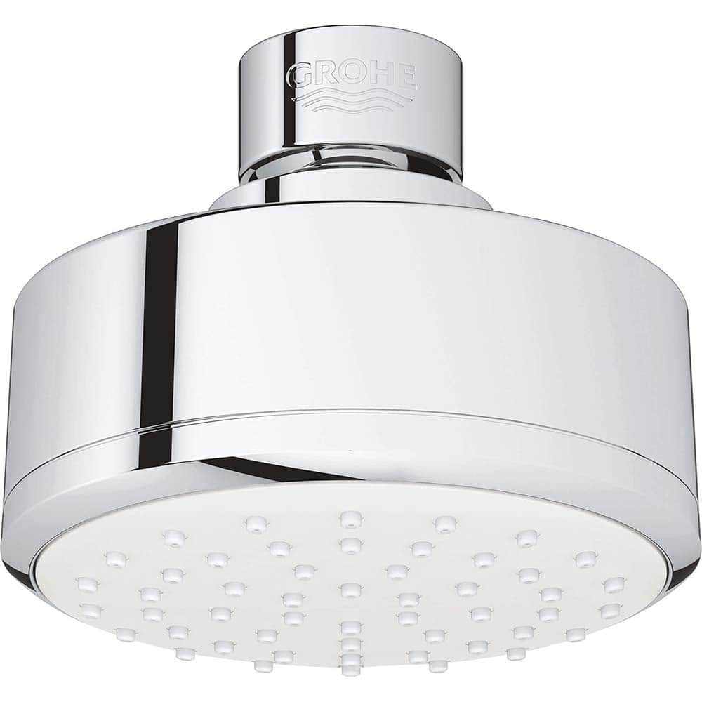 Grohe - Shower Heads & Accessories; Type: Shower Head ; Material: Metal ; GPM: 1.75 ; Face Diameter: 4 (Inch); Finish/Coating: Polished Chrome ; Settings: Spray, Pulse, Combination Pulse-Massage - Exact Tooling