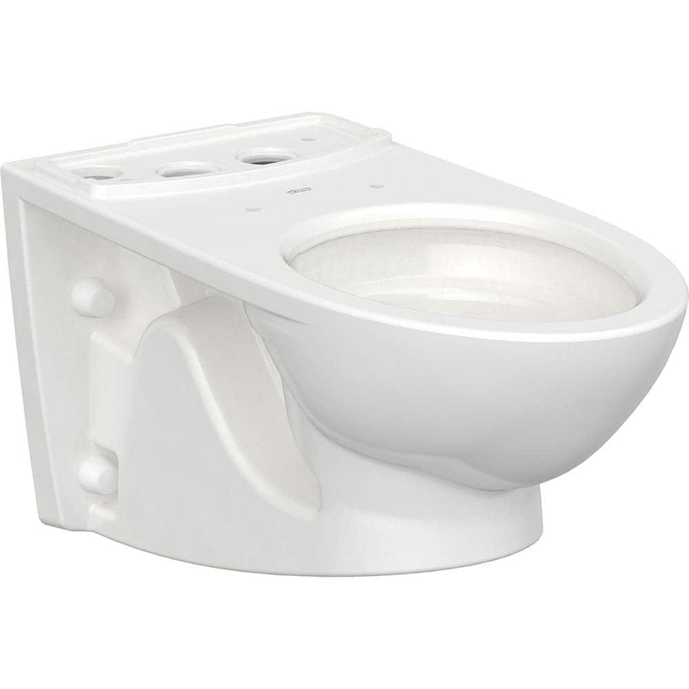 American Standard - Toilets; Type: Wall Mounted Toilet ; Bowl Shape: Elongated ; Mounting Style: Wall Mounted ; Gallons Per Flush: 1.28 ; Overall Height: 17 ; Overall Width: 17.8125 - Exact Tooling