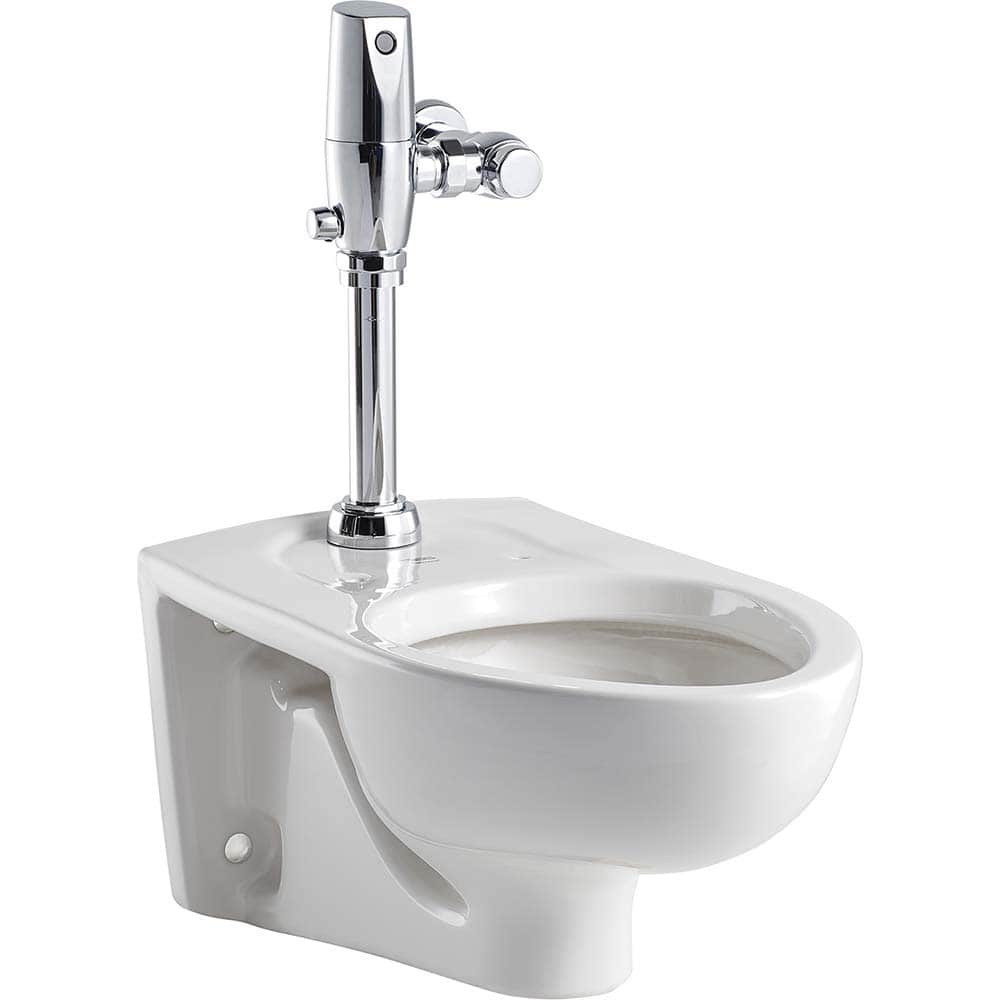 American Standard - Toilets; Type: Wall mounted toilet ; Bowl Shape: Elongated ; Mounting Style: Wall Mounted ; Gallons Per Flush: 1.1 ; Overall Height: 31.5 ; Overall Width: 14 - Exact Tooling