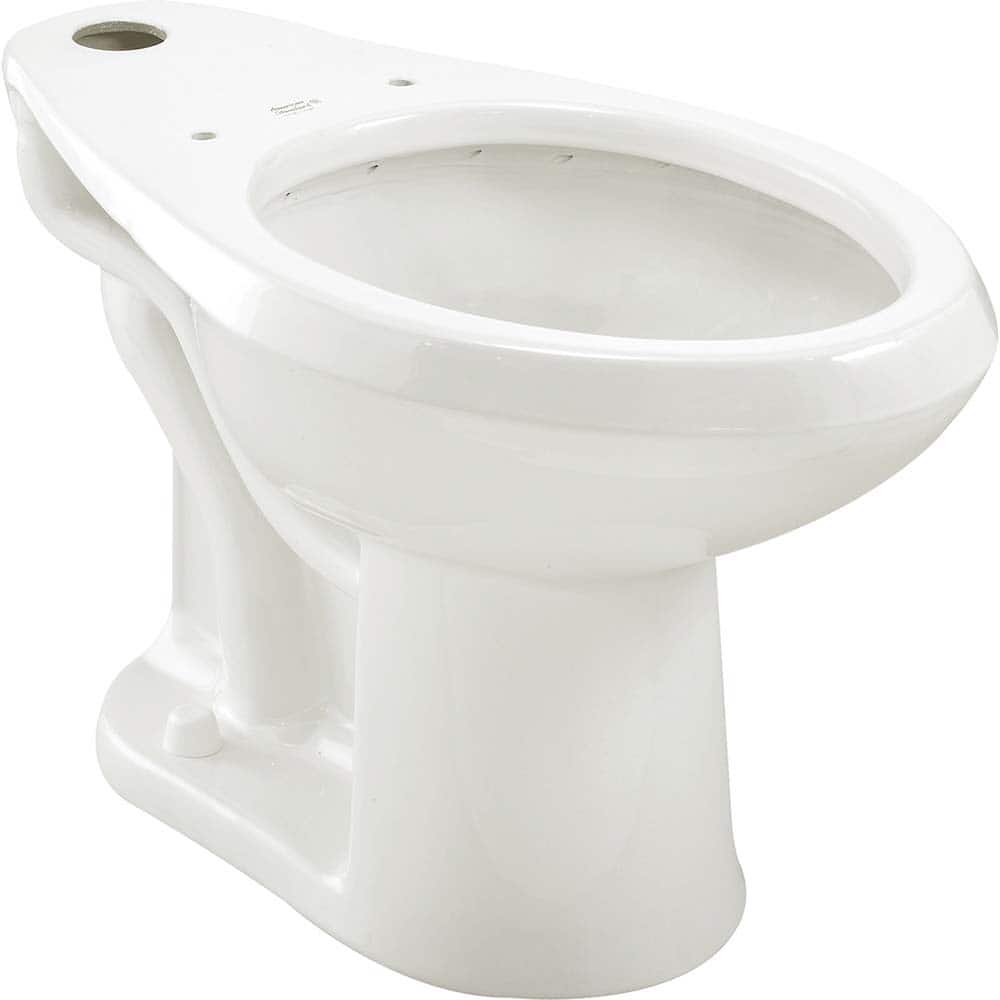American Standard - Toilets; Type: Bowl only ; Bowl Shape: Elongated ; Mounting Style: Floor ; Gallons Per Flush: 1.28 ; Overall Height: 16.5 ; Overall Width: 14 - Exact Tooling
