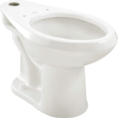 American Standard - Toilets; Type: Bowl only ; Bowl Shape: Elongated ; Mounting Style: Floor ; Gallons Per Flush: 1.28 ; Overall Height: 16.5 ; Overall Width: 14 - Exact Tooling