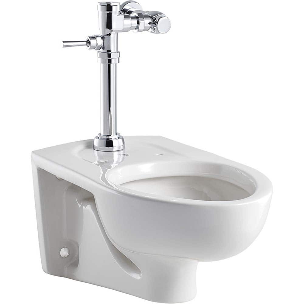 American Standard - Toilets; Type: Wall mounted toilet ; Bowl Shape: Elongated ; Mounting Style: Wall Mounted ; Gallons Per Flush: 1.1 ; Overall Height: 15 ; Overall Width: 14 - Exact Tooling