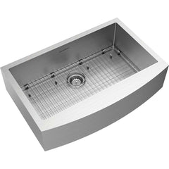 American Standard - Sinks; Type: Single Bowl Stainless Steel Kitchen Sink ; Outside Length: 22 (Inch); Outside Length: 22.000 (Decimal Inch); Outside Width: 33.000 (Decimal Inch); Outside Width: 33 (Inch); Outside Height: 9.0000 (Decimal Inch) - Exact Tooling