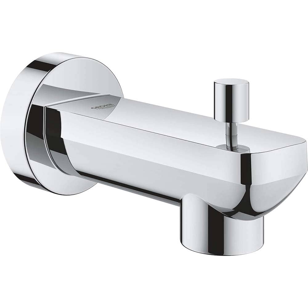 Grohe - Shower Heads & Accessories; Type: Tub Spout ; Material: Metal ; GPM: 2.50 ; Face Diameter: 4.75 (Inch); Finish/Coating: Chrome ; Settings: Spray, Pulse, Combination Pulse-Massage - Exact Tooling