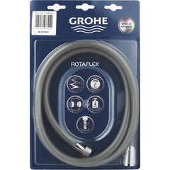 Grohe - Shower Heads & Accessories; Type: Shower hose ; Material: Metal ; Finish/Coating: Polished Chrome - Exact Tooling