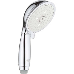 Grohe - Shower Heads & Accessories; Type: Hand Shower ; Material: Metal ; GPM: 2.50 ; Face Diameter: 4 (Inch); Finish/Coating: Polished Chrome ; Settings: Spray, Pulse, Combination Pulse-Massage - Exact Tooling
