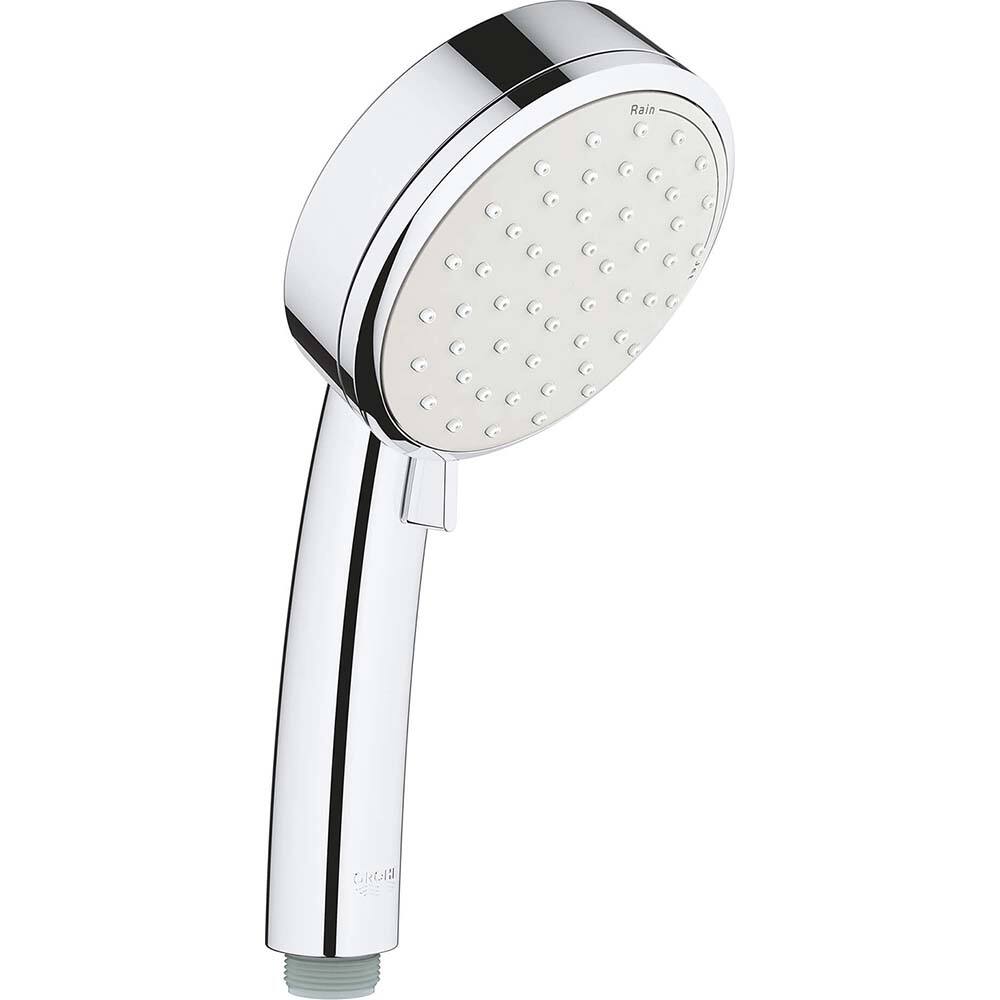 Grohe - Shower Heads & Accessories; Type: Hand Shower ; Material: Metal ; GPM: 1.50 ; Face Diameter: 4 (Inch); Finish/Coating: Polished Chrome ; Settings: Spray, Pulse, Combination Pulse-Massage - Exact Tooling