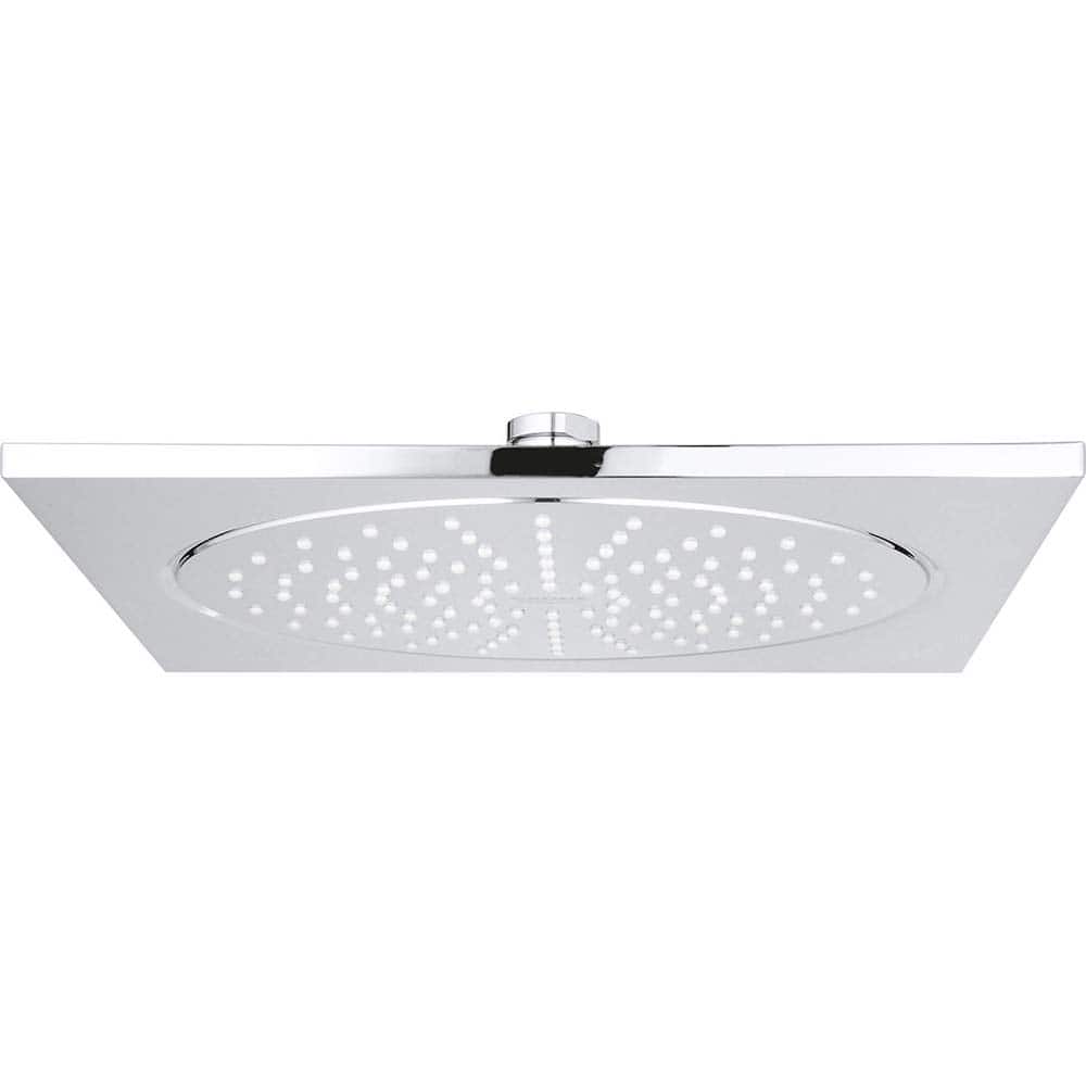 Grohe - Shower Heads & Accessories; Type: Shower Head ; Material: Metal ; GPM: 2.50 ; Face Diameter: 10 (Inch); Finish/Coating: Polished Chrome ; Settings: Spray, Pulse, Combination Pulse-Massage - Exact Tooling