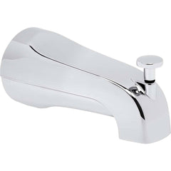 American Standard - Shower Heads & Accessories; Type: Tub Spout ; Material: Metal ; GPM: 2.50 ; Face Diameter: 4 (Inch); Finish/Coating: Polished Chrome ; Settings: Spray, Pulse, Combination Pulse-Massage - Exact Tooling