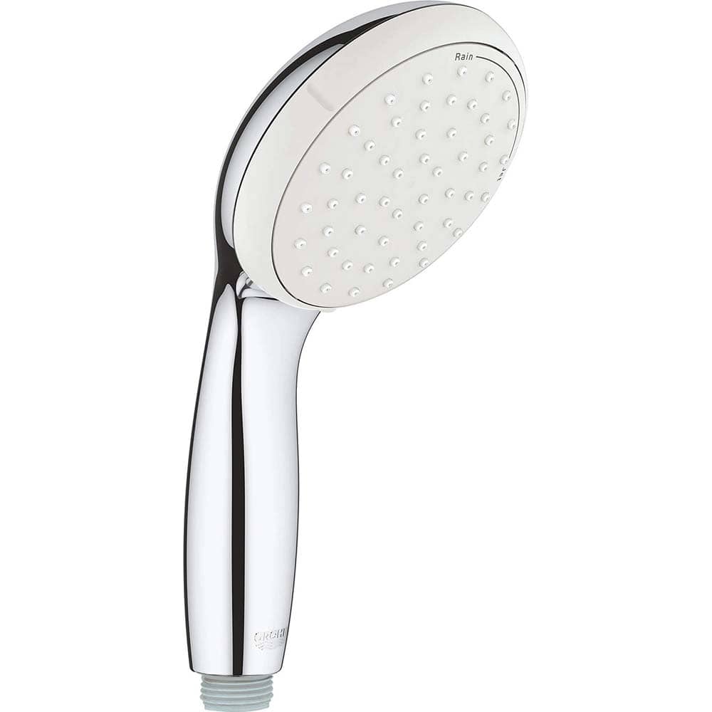 Grohe - Shower Heads & Accessories; Type: Hand Shower ; Material: Metal ; GPM: 1.50 ; Face Diameter: 4 (Inch); Finish/Coating: Polished Chrome ; Settings: Spray, Pulse, Combination Pulse-Massage - Exact Tooling