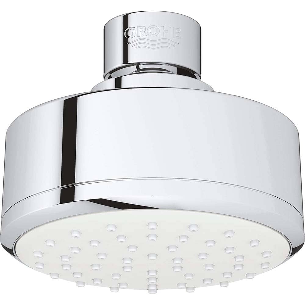 Grohe - Shower Heads & Accessories; Type: Shower Head ; Material: Metal ; GPM: 1.50 ; Face Diameter: 4 (Inch); Finish/Coating: Polished Chrome ; Settings: Spray, Pulse, Combination Pulse-Massage - Exact Tooling