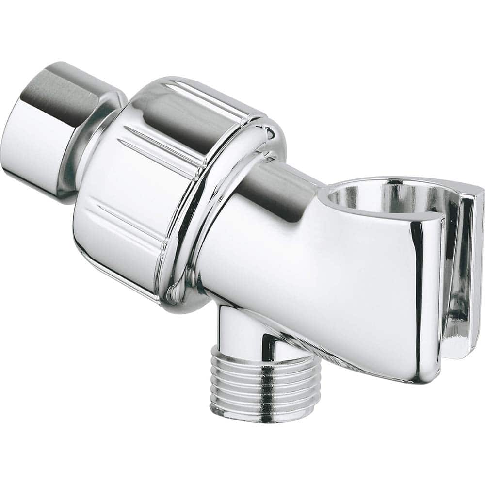 Grohe - Shower Heads & Accessories; Type: Shower Arm mount ; Material: Metal ; Finish/Coating: Polished Chrome - Exact Tooling