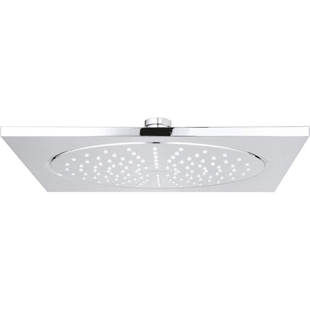 Grohe - Shower Heads & Accessories; Type: Shower Head ; Material: Metal ; GPM: 1.75 ; Face Diameter: 10 (Inch); Finish/Coating: Polished Chrome ; Settings: Spray, Pulse, Combination Pulse-Massage - Exact Tooling