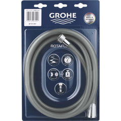 Grohe - Shower Heads & Accessories; Type: Shower Hose ; Material: Metal ; Finish/Coating: Polished Chrome - Exact Tooling