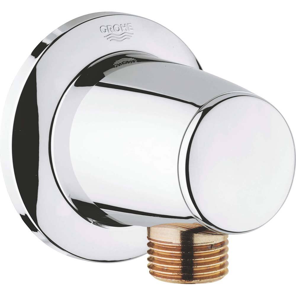 Grohe - Shower Heads & Accessories; Type: Shower outlet elbow ; Material: Metal ; Finish/Coating: Polished Chrome - Exact Tooling