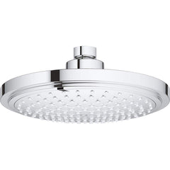 Grohe - Shower Heads & Accessories; Type: Shower Head ; Material: Metal ; GPM: 2.50 ; Face Diameter: 7.0625 (Inch); Finish/Coating: Polished Chrome ; Settings: Spray, Pulse, Combination Pulse-Massage - Exact Tooling