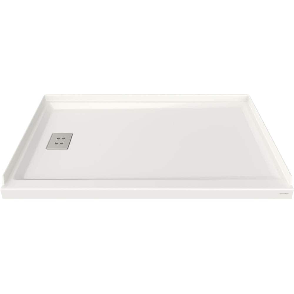 American Standard - Shower Supports & Kits; Type: Shower Floor ; Length (Inch): 60 ; Material: High Gloss Acrylic ; Finish/Coating: White - Exact Tooling