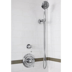 American Standard - Shower Heads & Accessories; Type: Hand Shower ; Material: Metal ; GPM: 2.00 ; Face Diameter: 4.5 (Inch); Finish/Coating: Polished Chrome ; Settings: Spray, Pulse, Combination Pulse-Massage - Exact Tooling