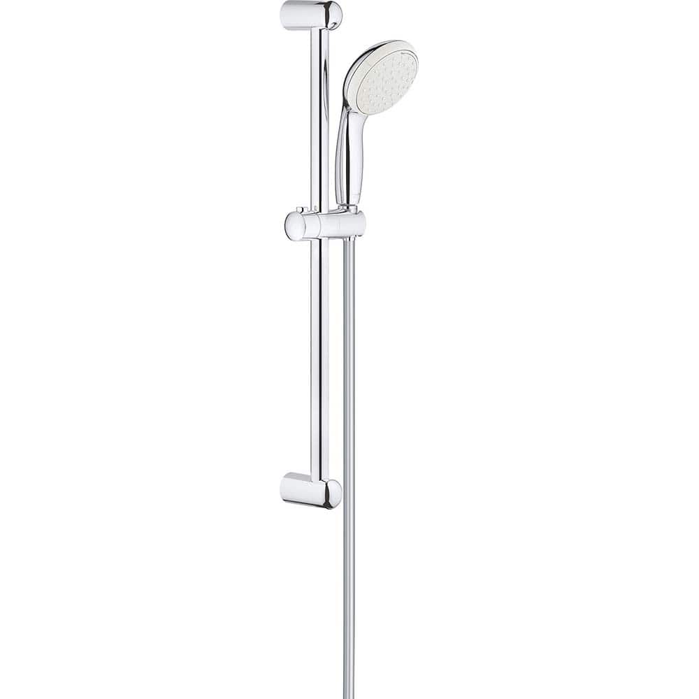 Grohe - Shower Heads & Accessories; Type: Hand Shower ; Material: Metal ; GPM: 1.50 ; Face Diameter: 4 (Inch); Finish/Coating: Polished Chrome ; Settings: Spray, Pulse, Combination Pulse-Massage - Exact Tooling