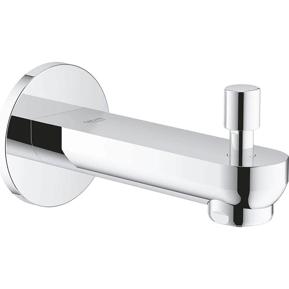 Grohe - Shower Heads & Accessories; Type: Tub Spout ; Material: Metal ; GPM: 2.50 ; Face Diameter: 7.48 (Inch); Finish/Coating: Chrome ; Settings: Spray, Pulse, Combination Pulse-Massage - Exact Tooling