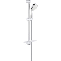 Grohe - Shower Heads & Accessories; Type: Hand Shower ; Material: Metal ; GPM: 2.50 ; Face Diameter: 4 (Inch); Finish/Coating: Polished Chrome ; Settings: Spray, Pulse, Combination Pulse-Massage - Exact Tooling