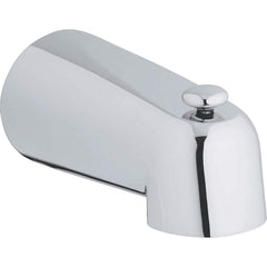 Grohe - Shower Heads & Accessories; Type: Tub Spout ; Material: Metal ; GPM: 2.50 ; Face Diameter: 5 (Inch); Finish/Coating: Polished Chrome ; Settings: Spray, Pulse, Combination Pulse-Massage - Exact Tooling
