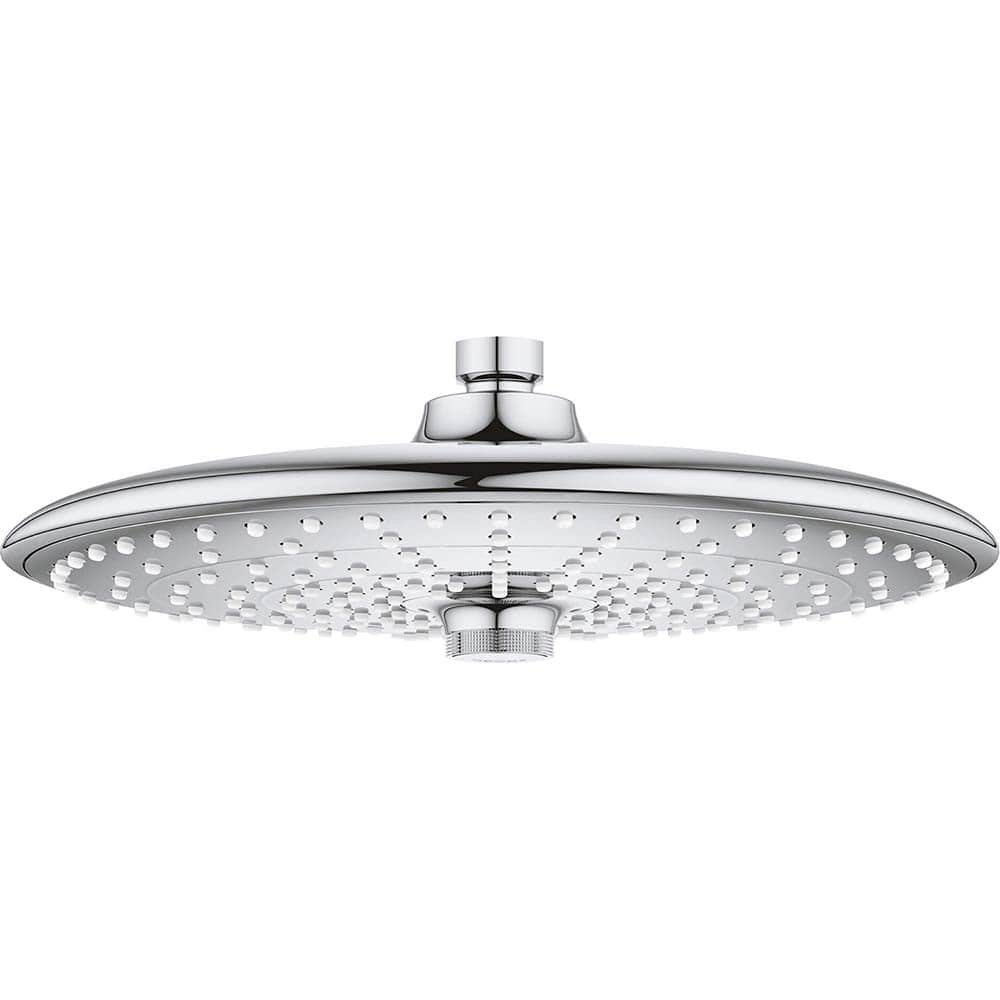 Grohe - Shower Heads & Accessories; Type: Shower Head ; Material: Metal ; GPM: 1.75 ; Face Diameter: 10.25 (Inch); Finish/Coating: Polished Chrome ; Settings: Spray, Pulse, Combination Pulse-Massage - Exact Tooling