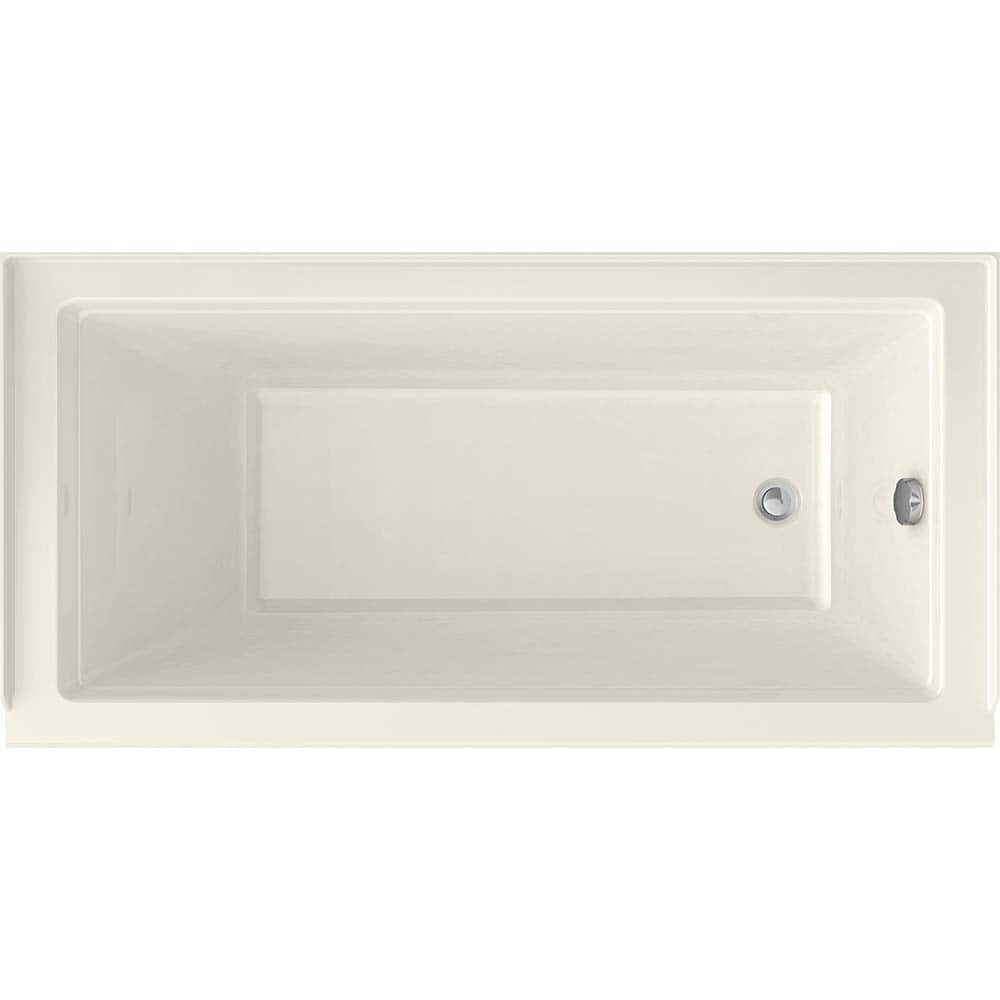 American Standard - Shower Supports & Kits; Type: Bathtub ; Length (Inch): 60 ; Material: High Gloss Acrylic ; Finish/Coating: White - Exact Tooling