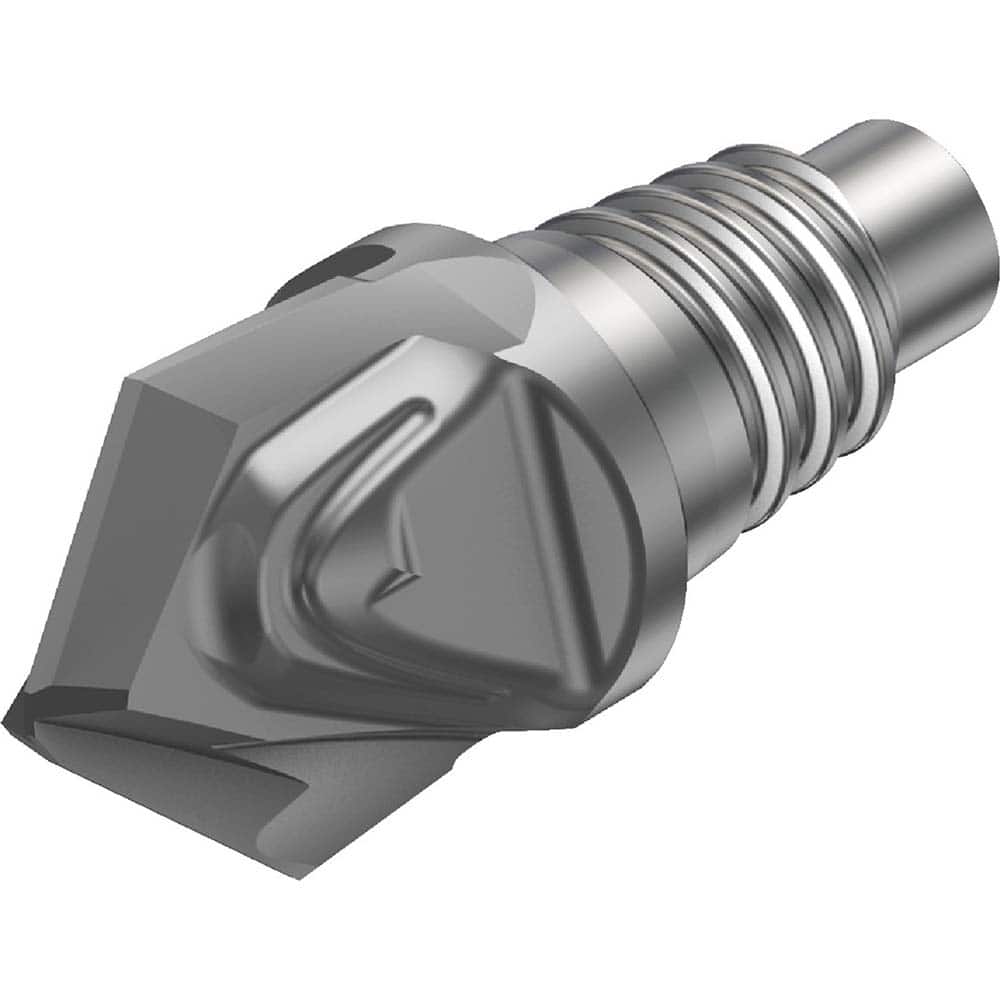 Sandvik Coromant - Corner Radius & Corner Chamfer End Mill Heads; Mill Diameter (mm): 1.50 ; Mill Diameter (Decimal Inch): 0.0591 ; End Type: Corner Radius ; Corner Radius (mm): 6 ; Number of Flutes: 2 ; Material: Solid Carbide - Exact Tooling