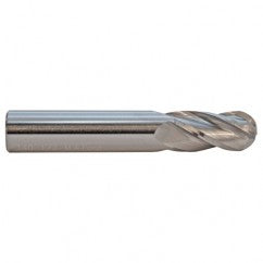 5mm TuffCut GP Standard Length 4 Fl Ball Nose TiCN Coated Center Cutting End Mill - Exact Tooling