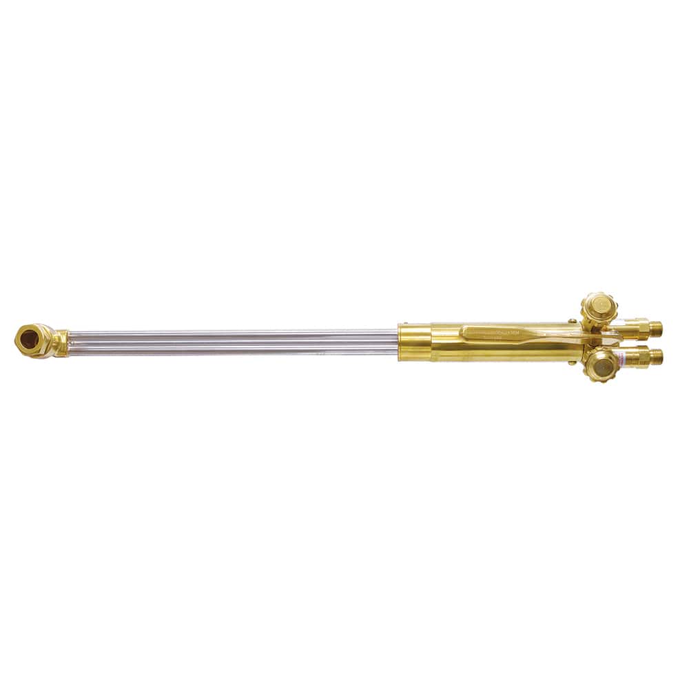 Made in USA - Oxygen/Acetylene Torches & Handles; Type: Cutting Torch ; Maximum Cutting: 12 ; Length (Inch): 2-7/8 ; Minimum Cutting: 1/16 (Inch); PSC Code: 3433 - Exact Tooling
