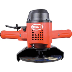 Sioux Tools - 7" Wheel Diam, 6,000 RPM Air Angle Grinder - Exact Tooling