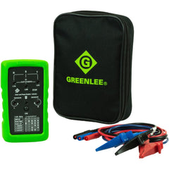 Greenlee - Phase Rotation Testers; Number of Phases: 3 ; Maximum Voltage: 600 VAC ; Minimum Voltage: 90 VAC ; Maximum Frequency (Hz): 400 ; Minimum Frequency (Hz): 15 ; Display Type: LED - Exact Tooling