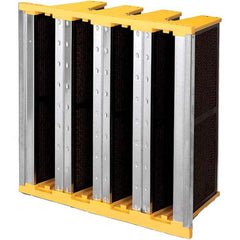 PRO-SOURCE - Pleated & Panel Air Filters Filter Type: Carbon V-Bank Nominal Height (Inch): 24 - Exact Tooling