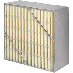 PRO-SOURCE - Pleated & Panel Air Filters; Filter Type: Rigid Cell ; Nominal Height (Inch): 24 ; Nominal Width (Inch): 24 ; Nominal Depth (Inch): 12 ; MERV Rating: 11 ; Media Material: Fiberglass - Exact Tooling