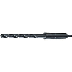 Cle-Line - Taper Shank Drill Bits Drill Bit Size (Inch): 37/64 Drill Point Angle: 118 - Exact Tooling