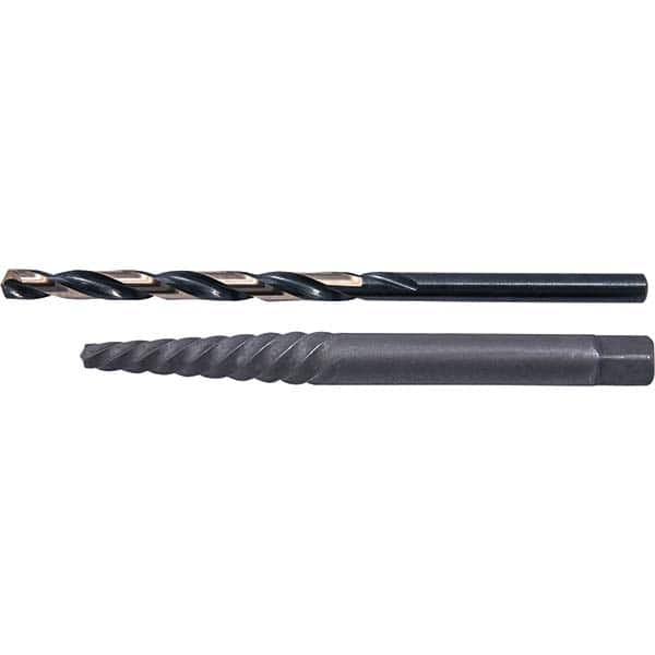 Cle-Line - Bolt Extractor Sets Tool Type: Screw Extractor & Drill Number of Pieces: 2.000 - Exact Tooling