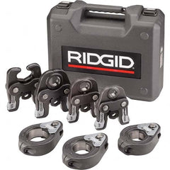 Ridgid - Presser Replacement Jaws Type: Pressing Tool Kit Jaw Size Range: 1/2" to 2" (Inch) - Exact Tooling