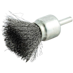 Norton - End Brushes Brush Diameter (Inch): 1 Fill Material: Carbon Steel - Exact Tooling