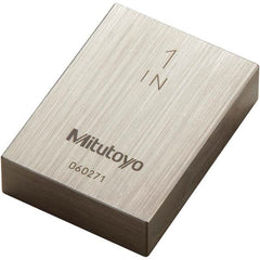 Mitutoyo - Gage Blocks & Spacers Type: Gage Block Size (Decimal Inch): 1.00000 - Exact Tooling