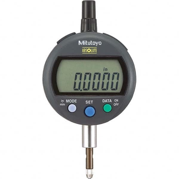Mitutoyo - Electronic Drop Indicators Minimum Measurement (Decimal Inch): 0.0000 Minimum Measurement (Inch): 0.0000 - Exact Tooling