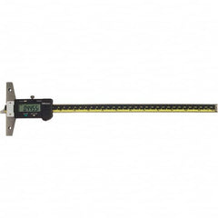 Mitutoyo - Electronic Depth Gages Minimum Measurement (Decimal Inch): 0 Maximum Measurement (Decimal Inch): 12.0000 - Exact Tooling