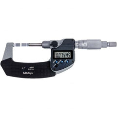 Mitutoyo - Blade Micrometers Operation Type: Electronic Minimum Measurement (Decimal Inch): 0 - Exact Tooling