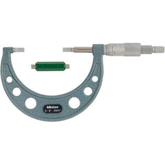Mitutoyo - Blade Micrometers Operation Type: Mechanical Minimum Measurement (Decimal Inch): 2 - Exact Tooling