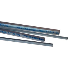 1/2 × 9/16 × 12″ Keystock-Plated - Exact Tooling